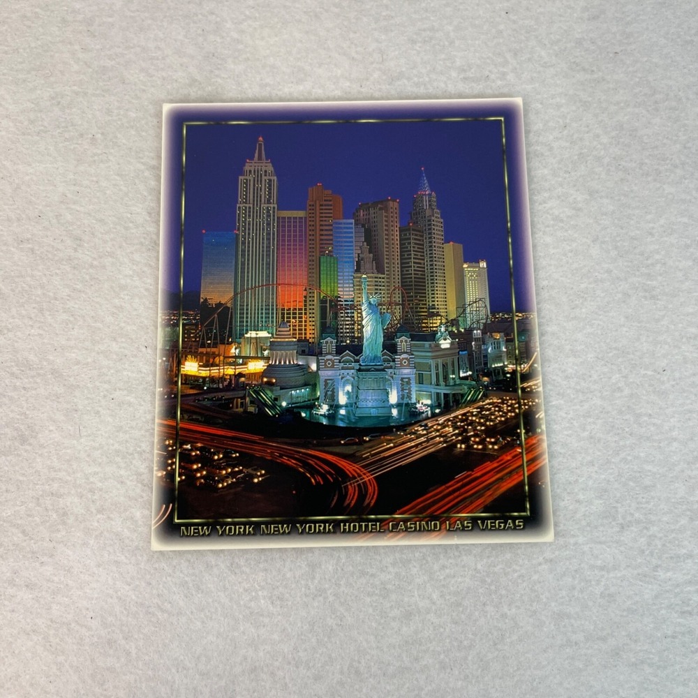 New York New York Hotel Casino Las‎ Vegas Nevada Postcard Unposted